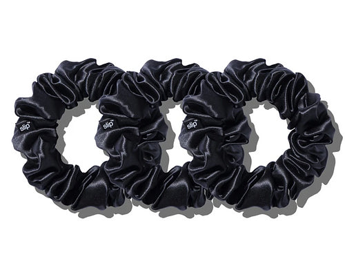 SLIP Black 3X Scrunchie